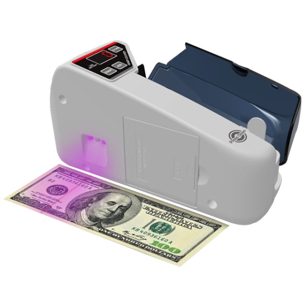 EuroCash V30 Hordozható Bankjegyszámláló, Pénzszámoló Gép Beépített Pénzvizsgálóval (UV + WM)